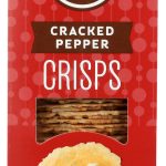 34 DEGREES: Cracked Pepper Crispbread, 4.5 oz