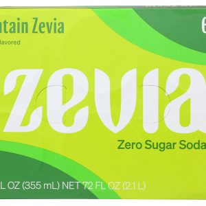 ZEVIA: Mountain Zevia Soda 6Pack, 72 fo
