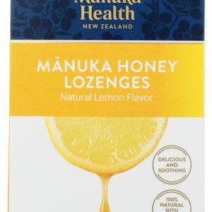 MANUKA HEALTH: Lozenge Hny & Lemon, 15 pc