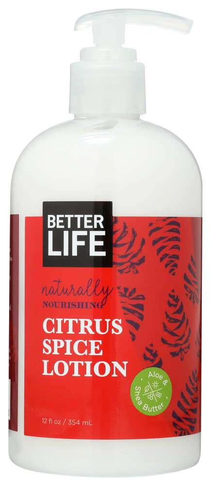 BETTER LIFE: Lotion Citrus Spice, 12 oz