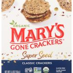 MARY'S GONE CRACKERS: Organic Gluten Free Super Seed Crackers, 5.5 oz