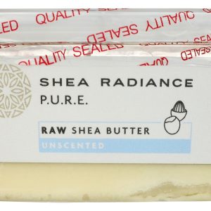 SHEA RADIANCE: Raw Shea Butter Unscented, 7.5 oz