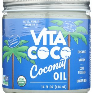 VITA COCO: Organic Unrefined Coconut Oil, 14 oz