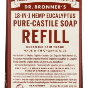 DR. BRONNER'S: Soap Refill Eucalyptus, 32 fo
