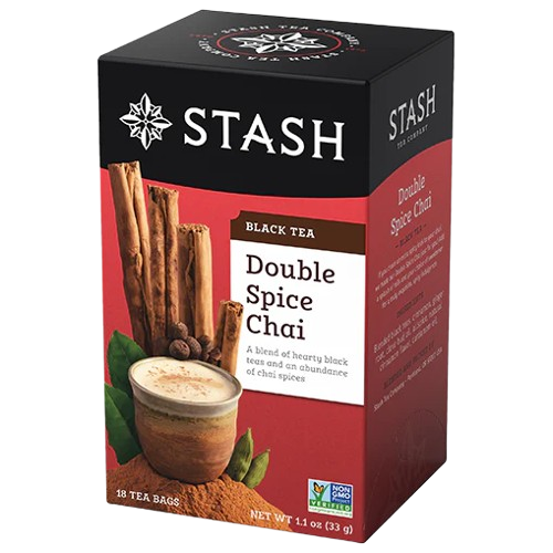 STASH TEA: Double Spice Chai Black Tea, 18 bg