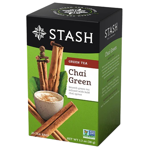 STASH TEA: Chai Green Tea, 20 bg