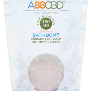 A88CBD: Bath Bomb Lavender Cbd 150Mg, 4.5 oz
