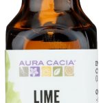 AURA CACIA: Refreshing Lime Essential Oil, 0.5 oz