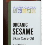 AURA CACIA: Organic Skin Care Oil Protecting Sesame, 4 oz