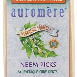 AUROMERE: Ayurvedic Neem Picks, 100 pc