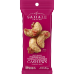 SAHALE SNACKS: Pomegranate Vanilla Cashews Glazed Mix Nut Blend, 1.5 oz