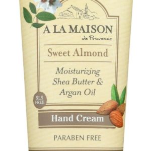 A LA MAISON DE PROVENCE: Sweet Almond Hand Cream, 1.7 oz