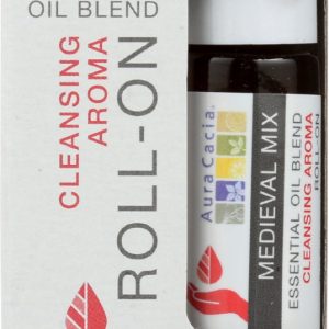 AURA CACIA: Medieval Roll On Essential Oil, 0.31 oz