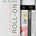 AURA CACIA: Rose Roll On Essential Oil, 0.31 oz