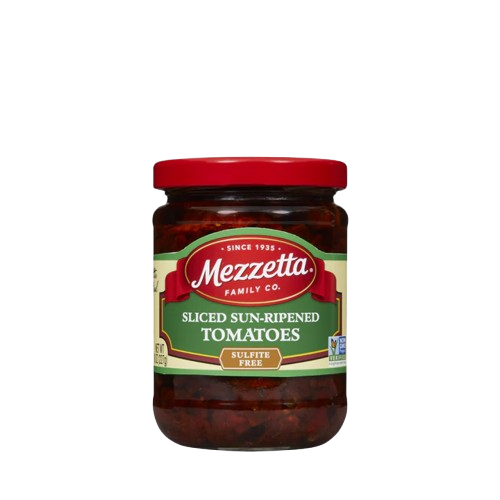 MEZZETTA: Sliced Sun Ripened Dried Tomatoes, 8 oz