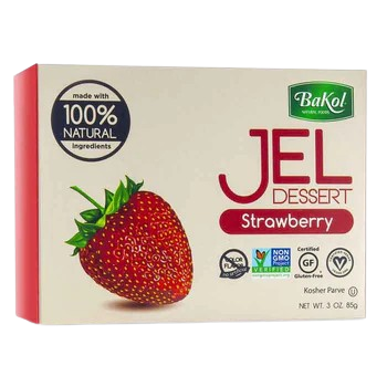 BAKOL: Jel Dessert Strawberry, 3 oz