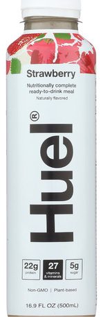 HUEL: Ready To Drink Strawberry, 16.9 fo
