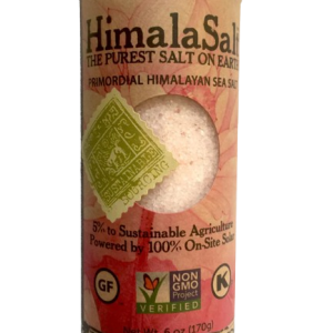 HIMALA SALT: Fine Grain Shaker Refillable, 6 oz