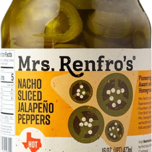 MRS RENFRO: Nacho Sliced Jalapeno Peppers, 16 oz