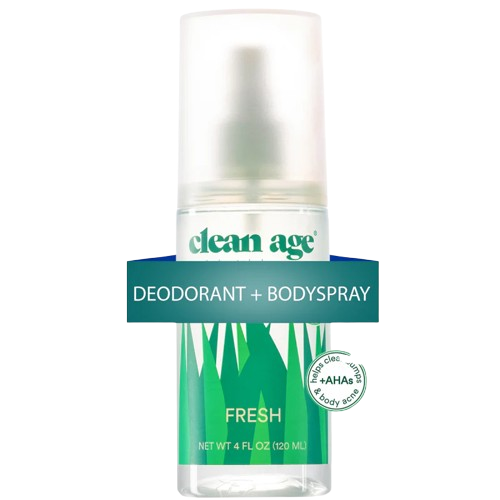 CLEAN AGE: Fresh AHA Body Spray, 4 oz