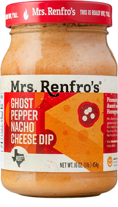 MRS RENFRO: Ghost Pepper Nacho Cheese Dip, 16 oz