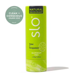SLO: Natural Deodorant Zesty Bergamot Lime, 1.94 oz