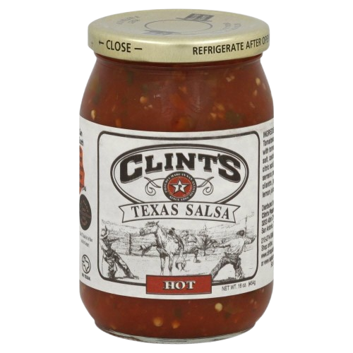 CLINTS: Hot Salsa, 16 oz