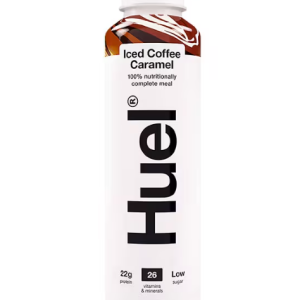 HUEL: Ready To Drink Iced Coffee Caramel, 16.9 fo
