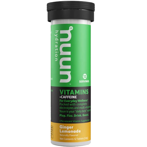 NUUN: Vitamins Caffeine Ginger Lemonade, 12 tb