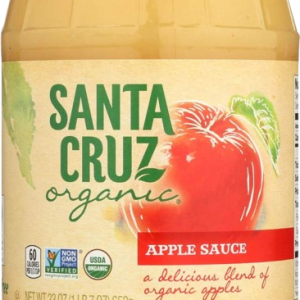 SANTA CRUZ: Apple Sauce Jar, 23 oz