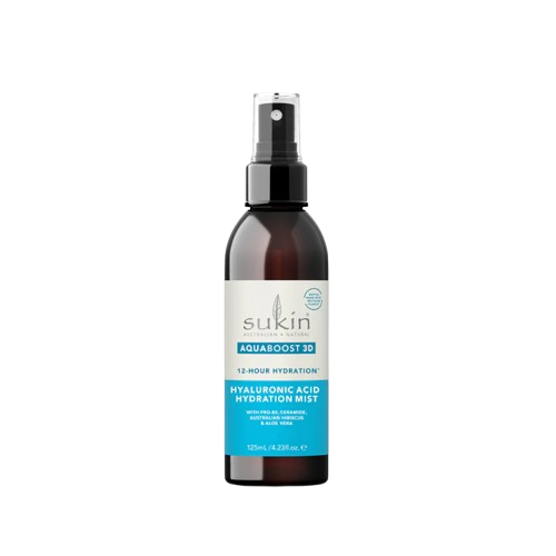 SUKIN: Aquaboost 3D Hyaluronic Acid Hydration Mist, 4.23 fo