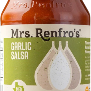 MRS RENFRO: Garlic Salsa, 16 oz