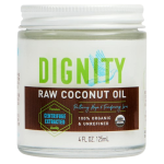 DIGNITY COCONUTS: Raw Coconut Oil, 4 oz
