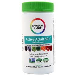 RAINBOW LIGHT: Active Adult 50+ Multivitamin, 60 tabs