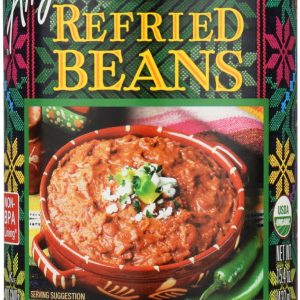 AMYS: Organic Vegetarian Traditional Refried Beans, 15.4 oz