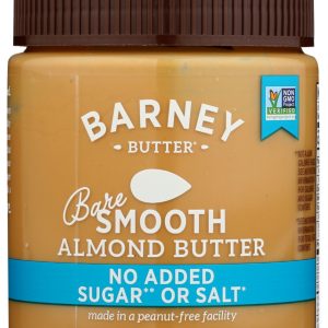 BARNEY BUTTER: Bare Smooth Almond Butter, 10 oz