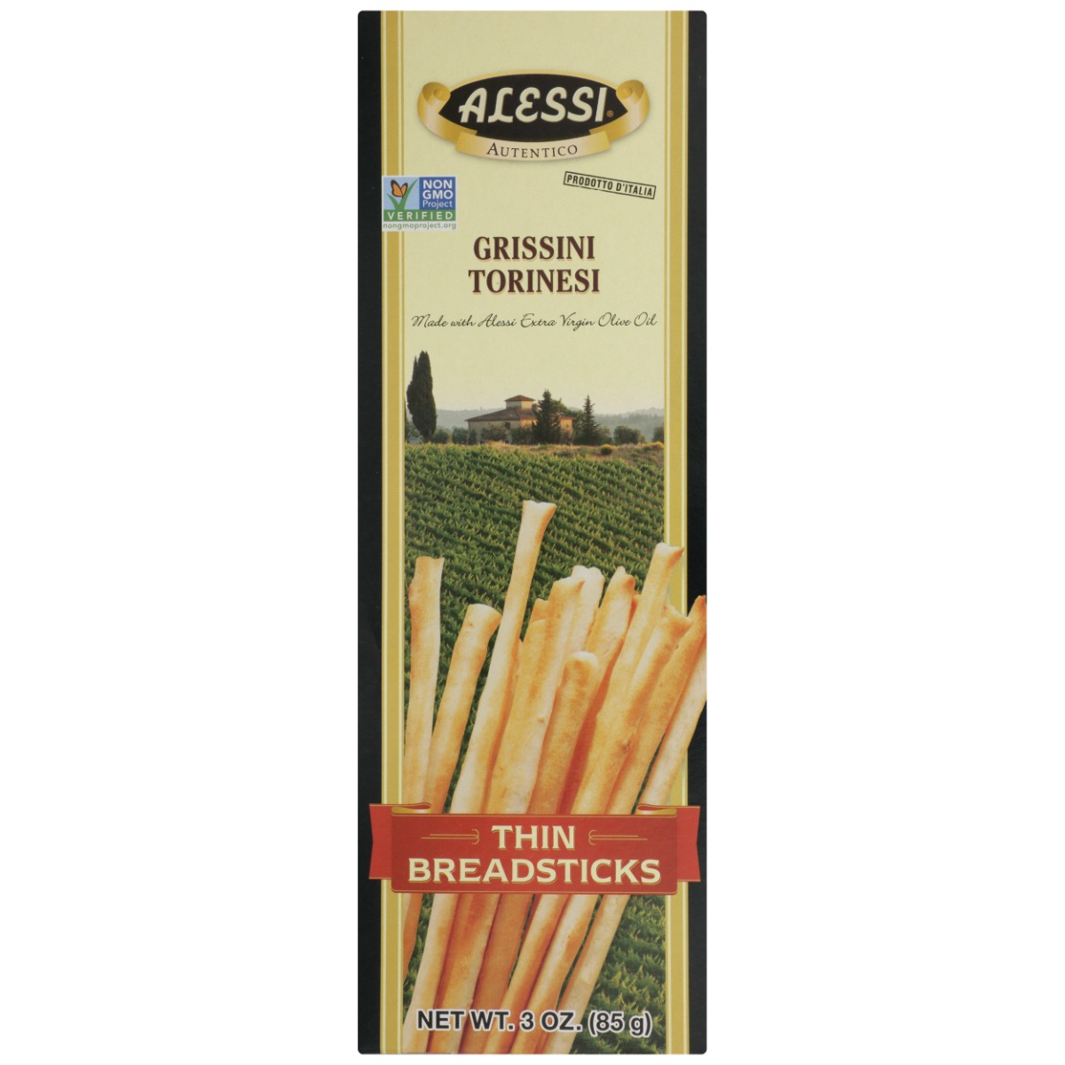 ALESSI: Thin Breadsticks, 3 oz