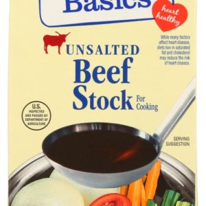 KITCHEN BASICS: Unsalted Beef Stock, 32 oz