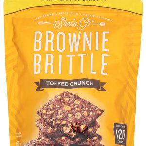 SHEILA GS: Toffee Crunch Brownie Brittle, 5 oz