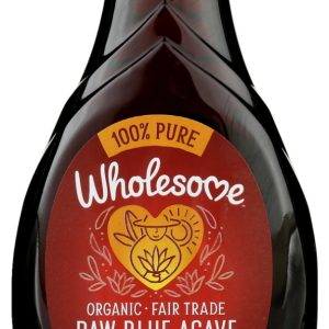 WHOLESOME: Organic Fair Trade Raw Blue Agave, 23.5 oz