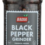 BADIA: Grinder Black Pepper, 2.25 oz