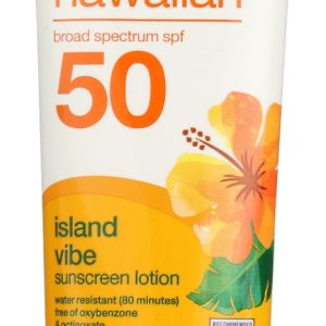 ALBA BOTANICA: Hawaiian Sunscreen Island Vibe Sunscreen Lotion SPF 50, 3 oz