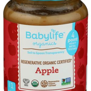 BABYLIFE ORGANICS: Apple Baby Food, 3.2 oz