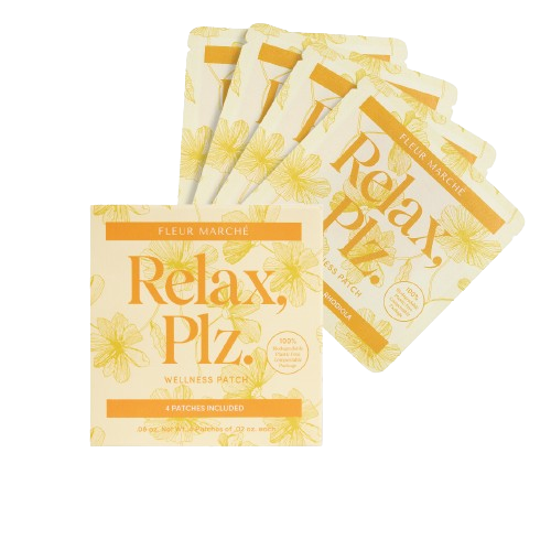 FLEUR MARCHE: Relax Plz Patch Multipack 4Ct, 1 ea
