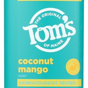 TOMS OF MAINE: Coconut Mango Deodorant Stick, 3.25 oz