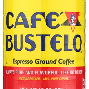CAFE BUSTELO: Ground Espresso Coffee Can, 10 oz