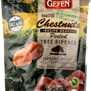 GEFEN: Organic Roasted Peeled Chestnuts, 5.2 oz