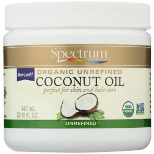 SPECTRUM NATURALS: Organic Coconut Oil Unrefined, 15 fo