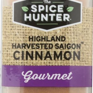 SPICE HUNTER: Cinnamon Highland Harvested Saigon Ground, 1.5 oz