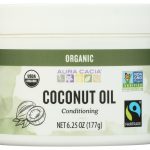 AURA CACIA: Organic Unrefined Coconut Oil, 6.25 fo